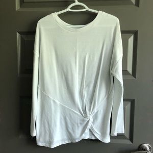Long Sleeve White Blouse